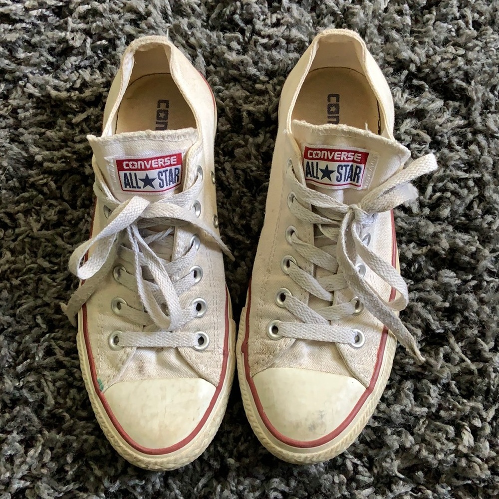 Converse All-Star white chucks sz. 7